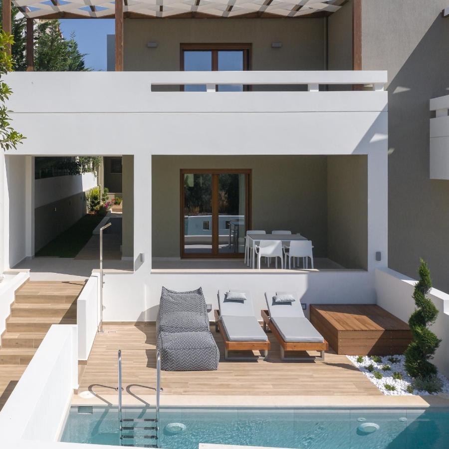 De Light Boutique Villas I II & III - Close To Rethymno, By Thinkvilla Atsipopoulo Exteriér fotografie