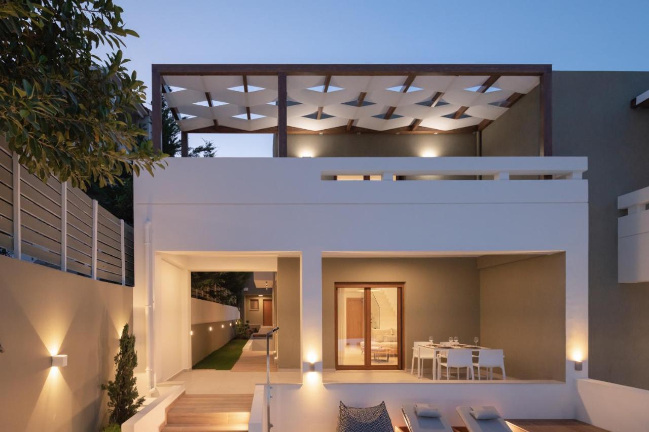 De Light Boutique Villas I II & III - Close To Rethymno, By Thinkvilla Atsipopoulo Exteriér fotografie