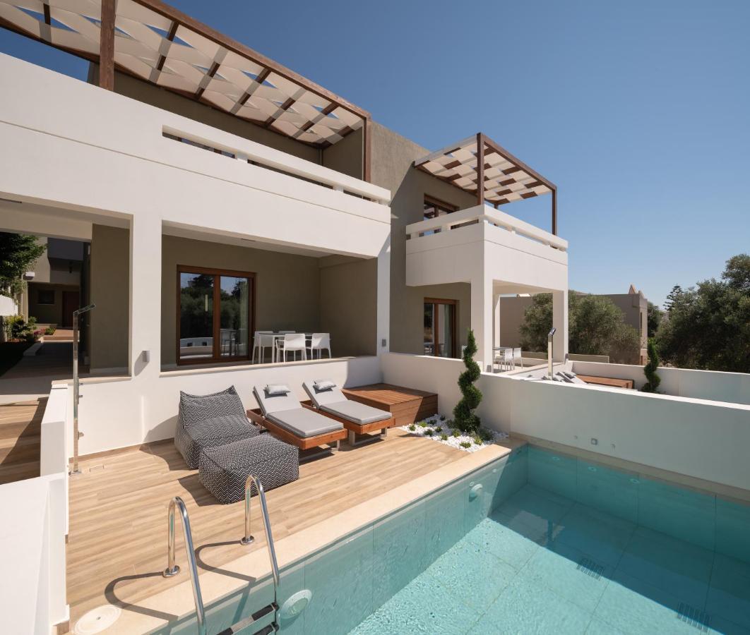 De Light Boutique Villas I II & III - Close To Rethymno, By Thinkvilla Atsipopoulo Exteriér fotografie