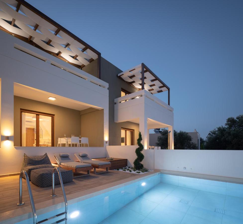 De Light Boutique Villas I II & III - Close To Rethymno, By Thinkvilla Atsipopoulo Exteriér fotografie
