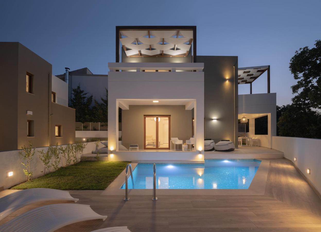 De Light Boutique Villas I II & III - Close To Rethymno, By Thinkvilla Atsipopoulo Exteriér fotografie